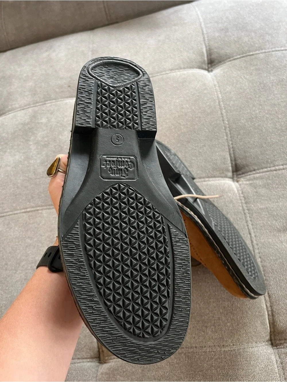NWOT Finn Comfort Suede shoes